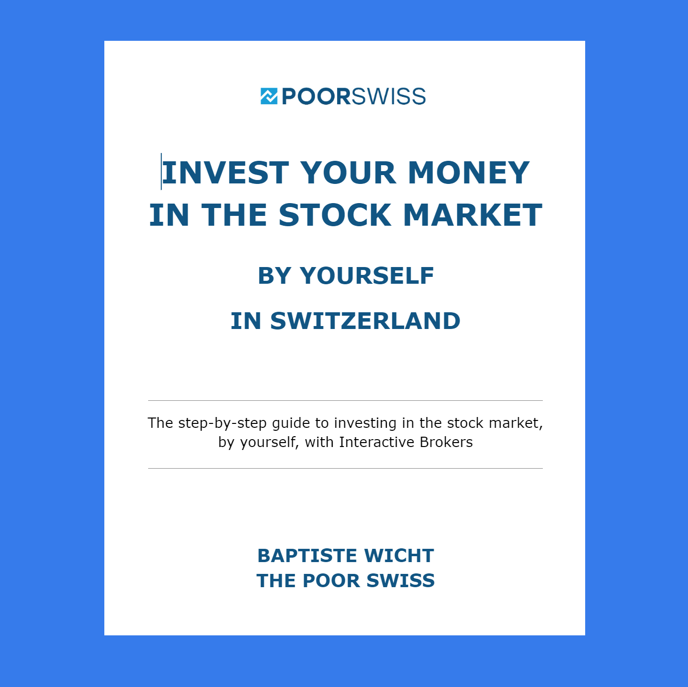 thepoorswiss.com